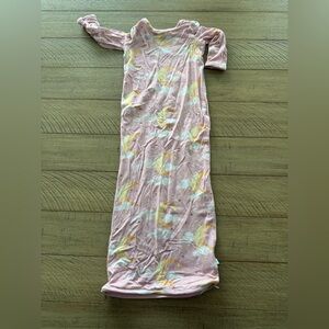 Posh Peanut Pink Nightgown with Yellow and White Accents